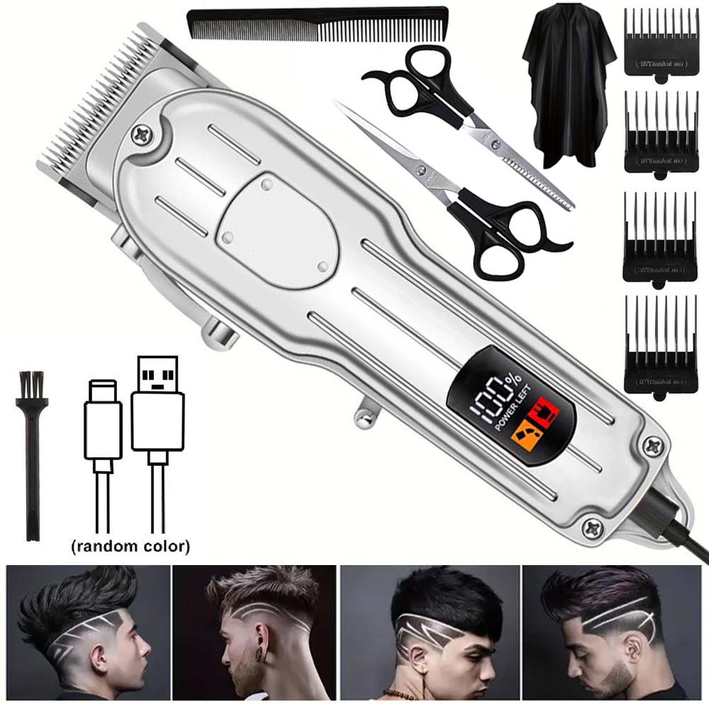 Men'S Grooming Organizer - Professional Hair Clippers for Men Professional