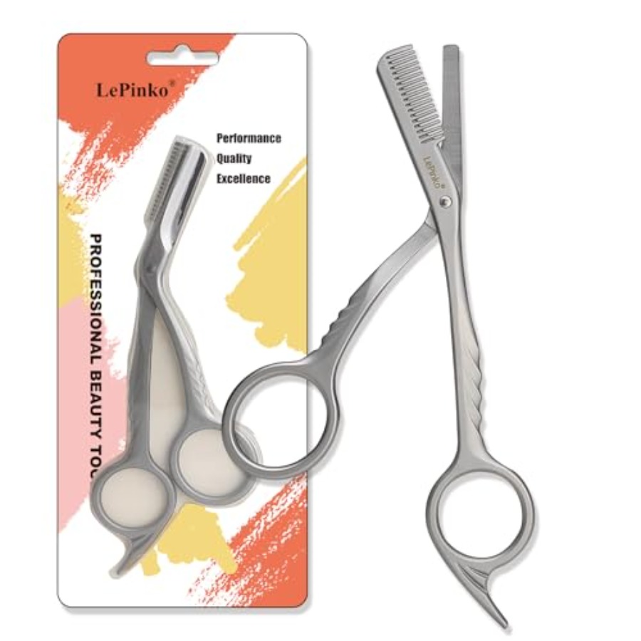 Men'S Grooming Eyebrow Shape - Eyebrow Trimming Scissors with Combs, Eyebrow