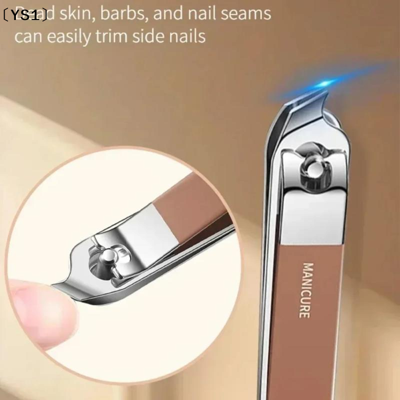 Mens Grooming Kit Case - 〔YS1〕Nail Care Kit Anti Splatter Manicure