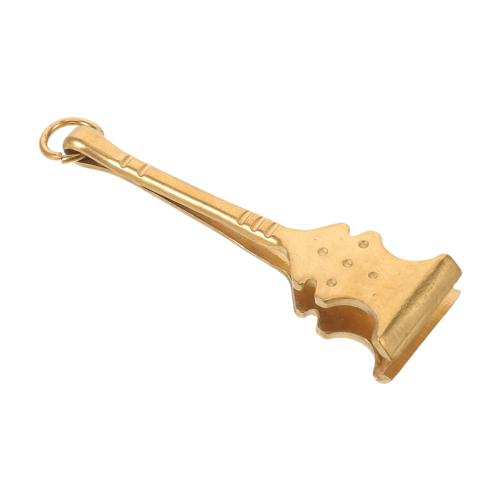 Men'S Grooming Eyebrow Shape - Gold Guitar Shaped Wide Tip Stainless