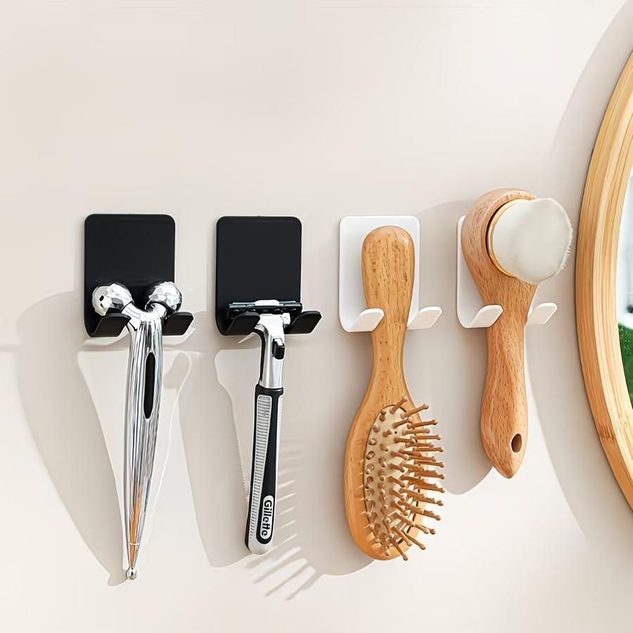 Men'S Grooming Organizer - Waterproof Rustproof Punch Free Razor Storage