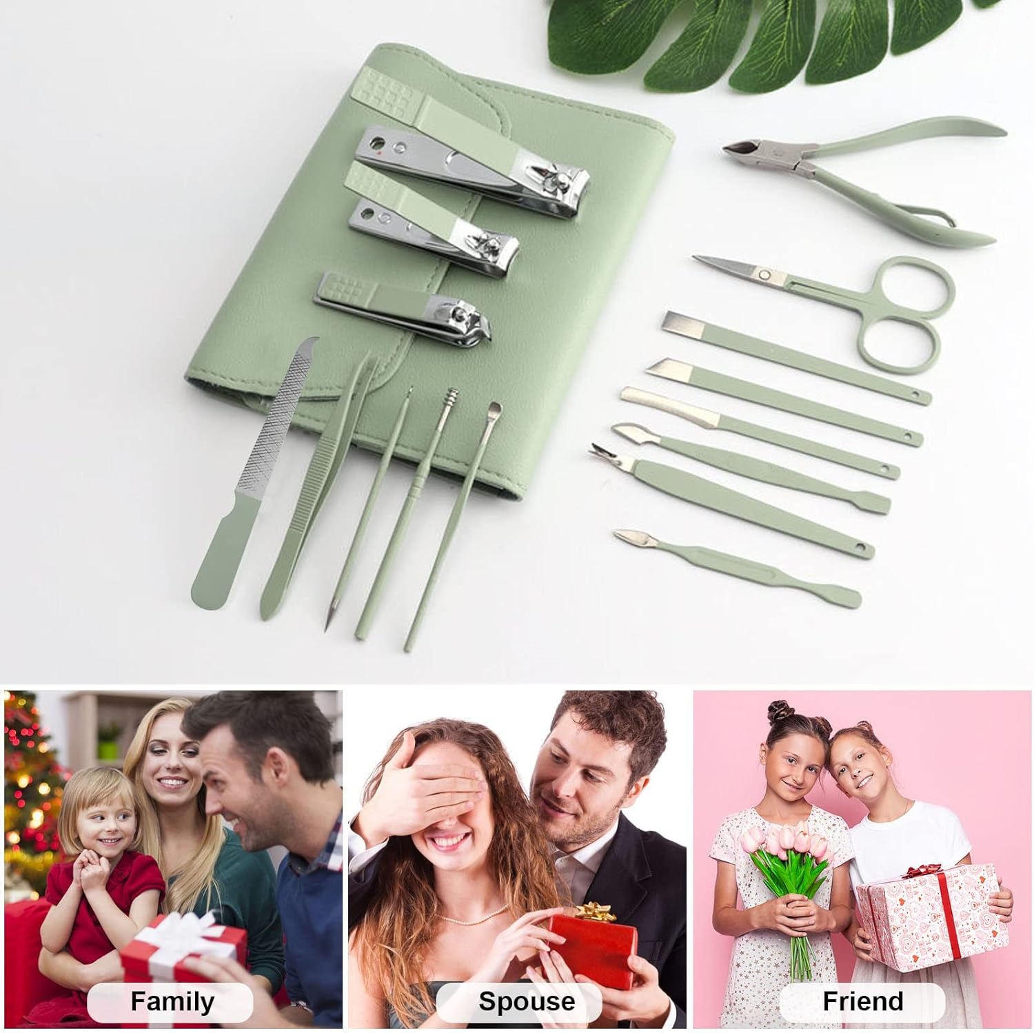 Manicure Set Professional, Nai - Mens Grooming Kit Case incelemesi ve fiyatı