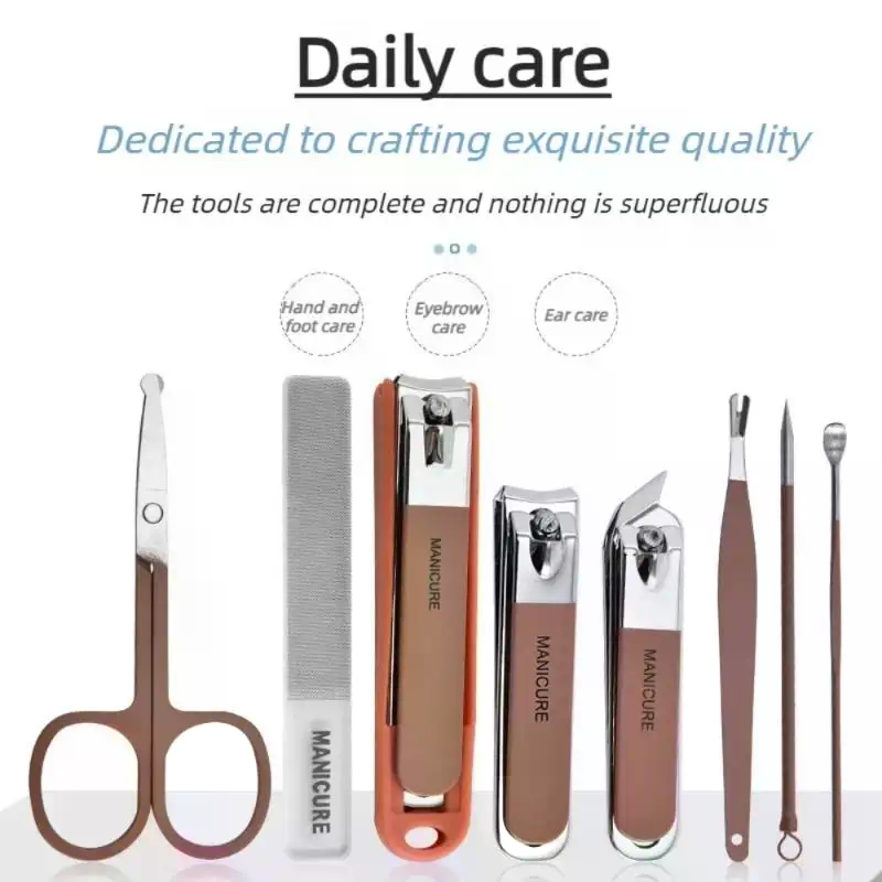 Nail Care Kit Anti-Splatter Ma - Mens Grooming Kit Case incelemesi ve fiyatı