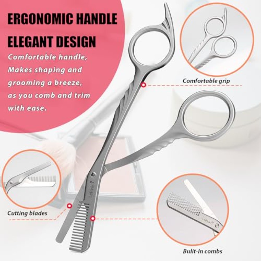 Eyebrow Trimming Scissors with - Men'S Grooming Eyebrow Shape incelemesi ve fiyatı