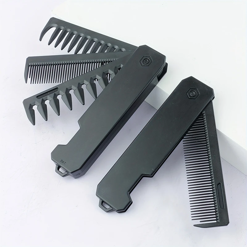 3-in-1 Folding Beard Comb for  - Men'S Grooming Organizer incelemesi ve fiyatı