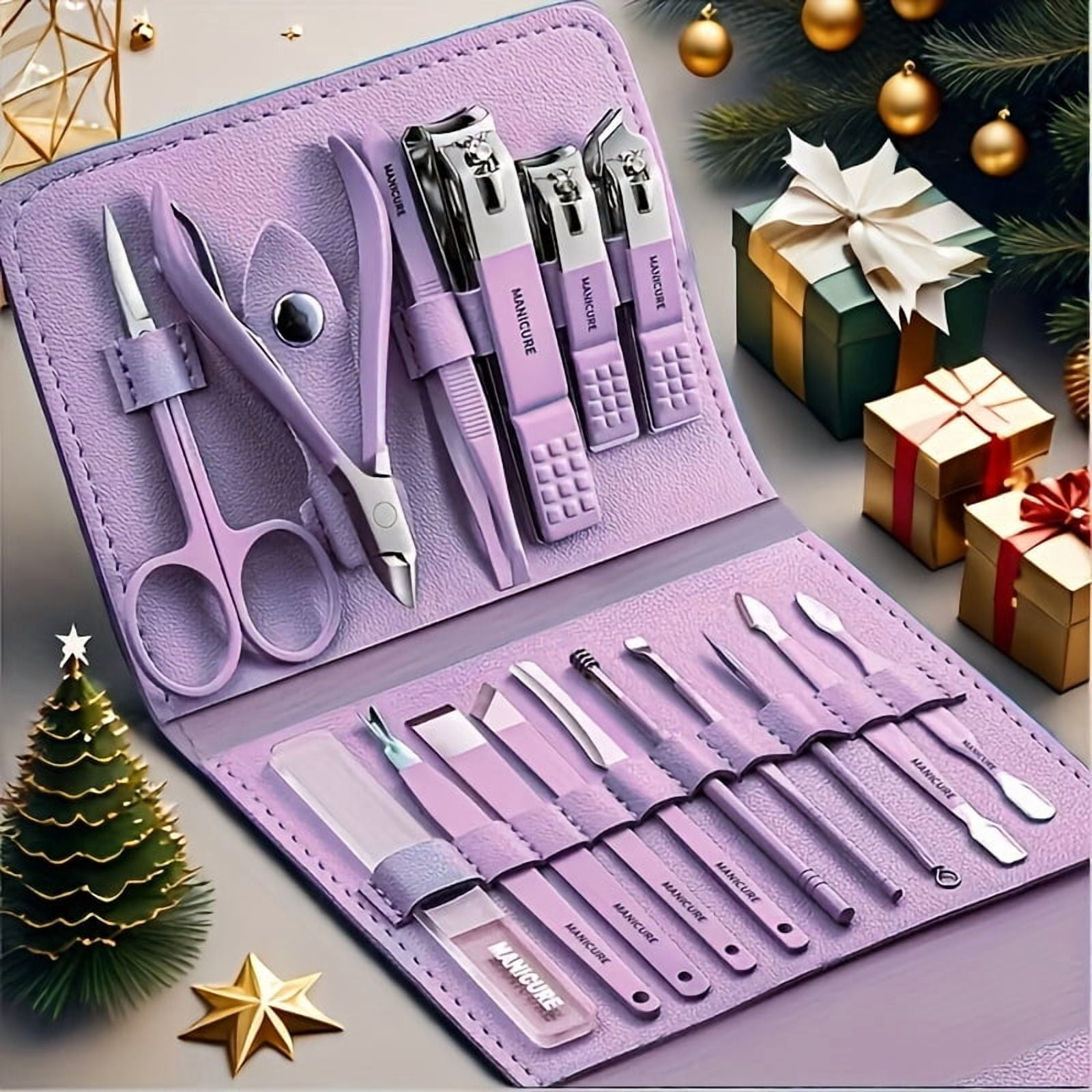 Manicure Set Professional Nail - Mens Grooming Kit Case incelemesi ve fiyatı