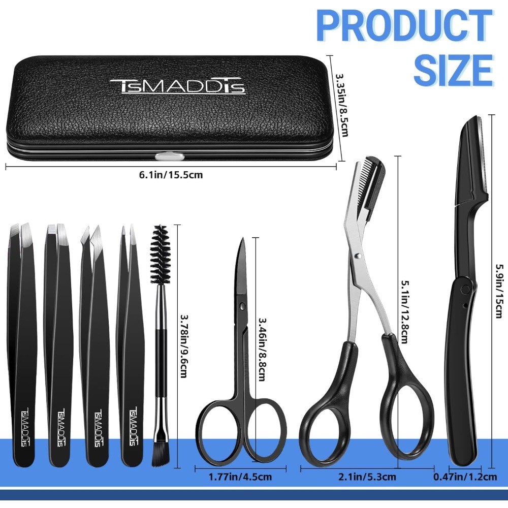 Eyebrow Kit, 8 in 1 Eyebrow Tr - Men'S Grooming Eyebrow Shape incelemesi ve fiyatı