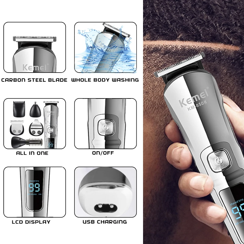 Kemei Professional Multifuncti - Men'S Grooming Organizer incelemesi ve fiyatı
