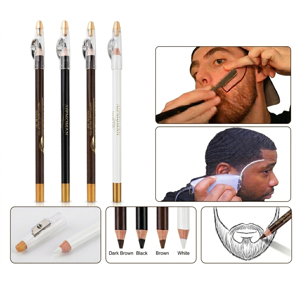 Pro Barber Hairline Pencil wit - Men'S Grooming Eyebrow Shape incelemesi ve fiyatı