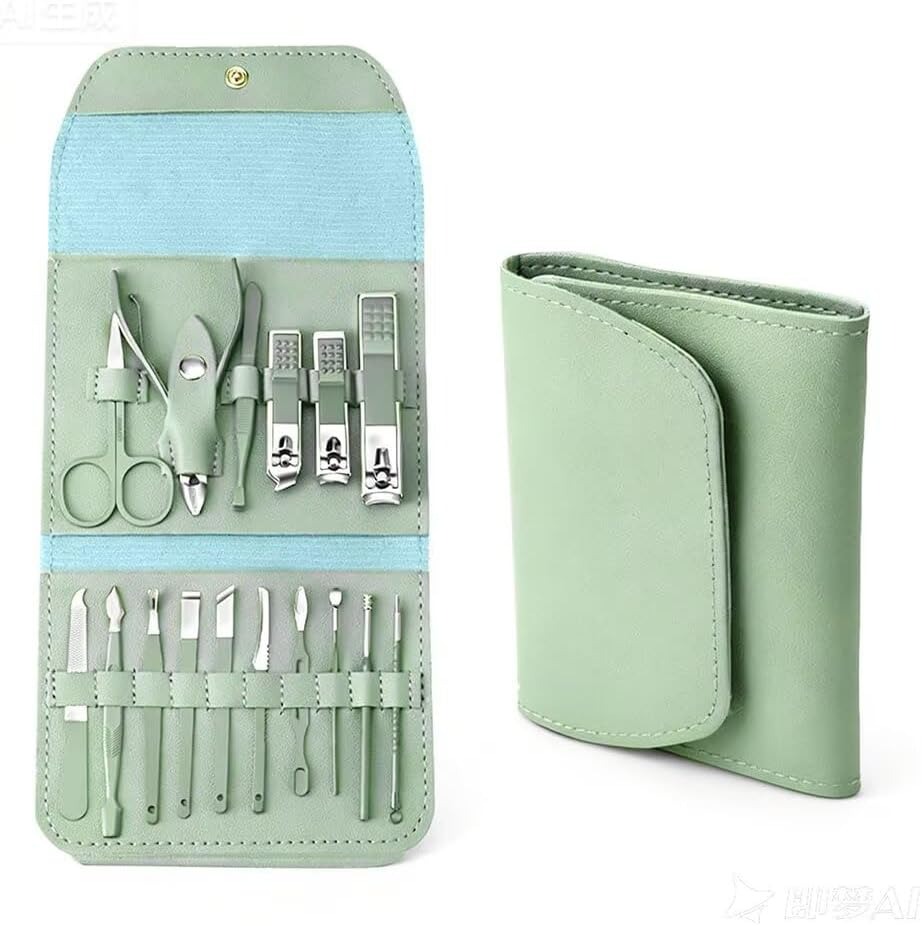 Premium 16-in-1 Upgraded Mint  - Mens Grooming Kit Case incelemesi ve fiyatı