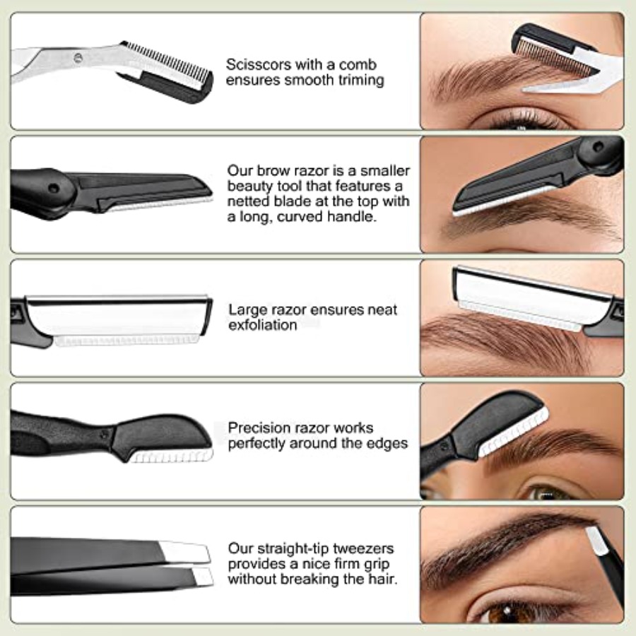 NAZQAT Eyebrow Grooming Kit fo - Men'S Grooming Eyebrow Shape incelemesi ve fiyatı
