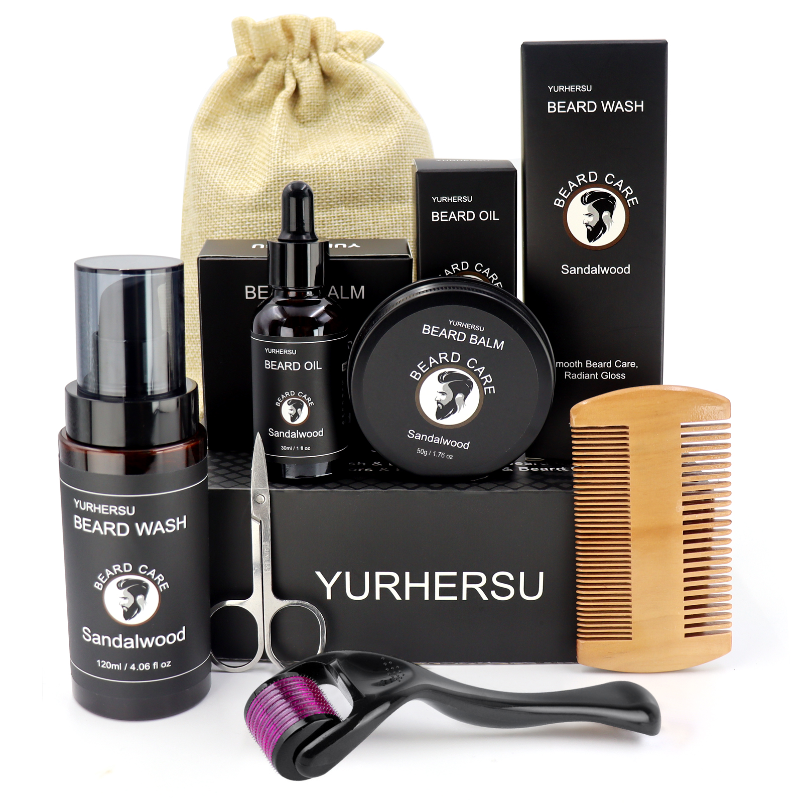 7Pcs Beard Care Kit for Men, G - Men'S Grooming Organizer incelemesi ve fiyatı